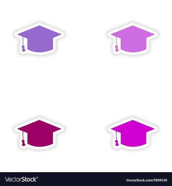 Assembly realistic sticker design on paper vector image