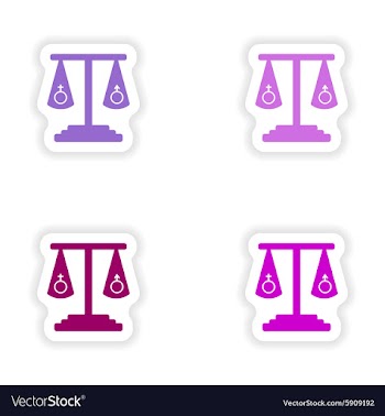 Assembly realistic sticker design on paper vector image