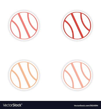 Assembly realistic sticker design on paper vector image