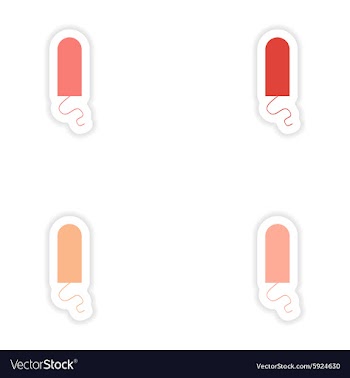 Assembly realistic sticker design on paper vector image