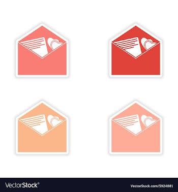 Assembly realistic sticker design on paper vector image