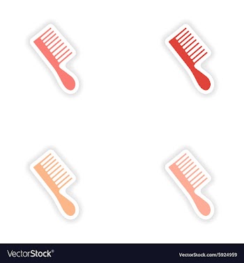 Assembly realistic sticker design on paper vector image