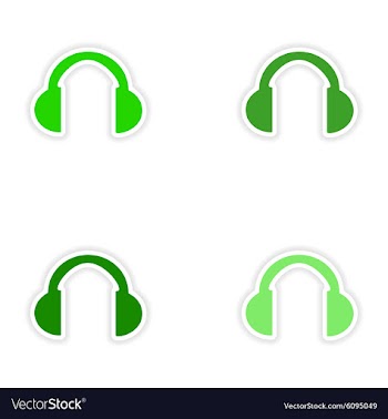 Assembly realistic sticker design on paper vector image