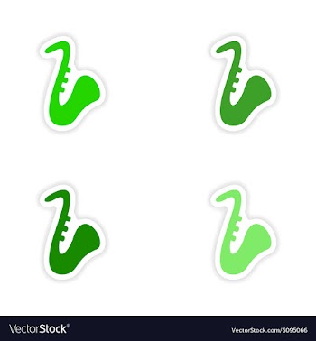 Assembly realistic sticker design on paper vector image