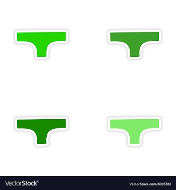 Assembly realistic sticker design on paper vector image