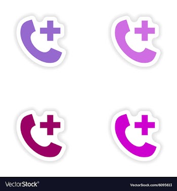 Assembly realistic sticker design on paper vector image