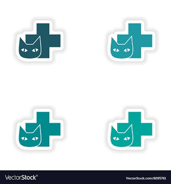 Assembly realistic sticker design on paper vector image