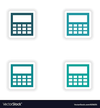 Assembly realistic sticker design on paper vector image