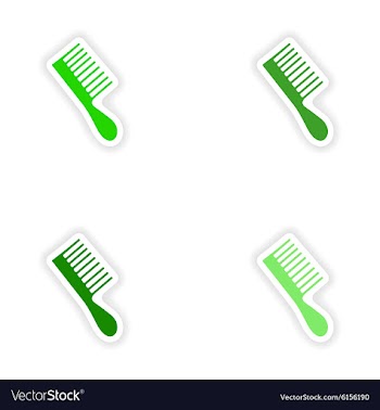 Assembly realistic sticker design on paper vector image