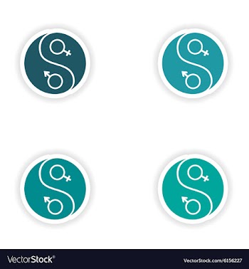Assembly realistic sticker design on paper vector image