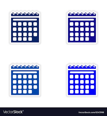 Assembly realistic sticker design on paper vector image