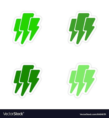 Assembly realistic sticker design on paper vector image