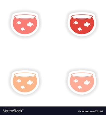 Assembly realistic sticker design on paper vector image