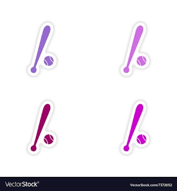 Assembly realistic sticker design on paper vector image