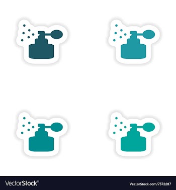 Assembly realistic sticker design on paper vector image