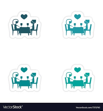 Assembly realistic sticker design on paper vector image