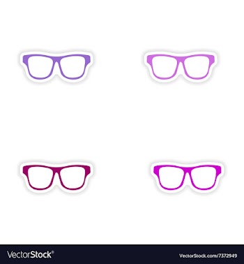 Assembly realistic sticker design on paper vector image