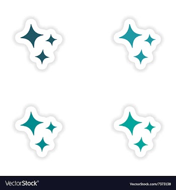 Assembly realistic sticker design on paper vector image