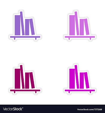Assembly realistic sticker design on paper vector image