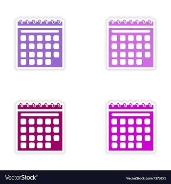 Assembly realistic sticker design on paper vector image