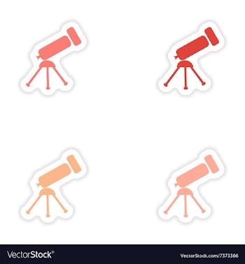 Assembly realistic sticker design on paper vector image