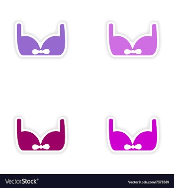 Assembly realistic sticker design on paper vector image