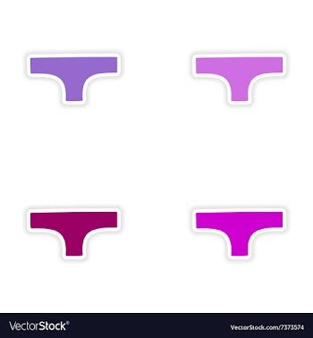 Assembly realistic sticker design on paper vector image