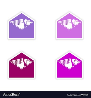 Assembly realistic sticker design on paper vector image