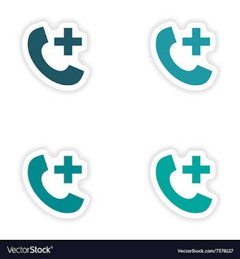 Assembly realistic sticker design on paper vector image