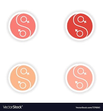 Assembly realistic sticker design on paper vector image