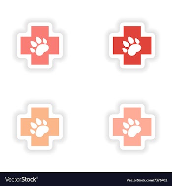 Assembly realistic sticker design on paper vector image