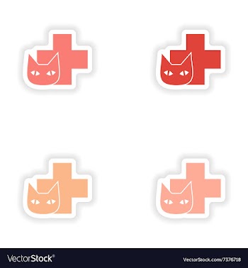 Assembly realistic sticker design on paper vector image