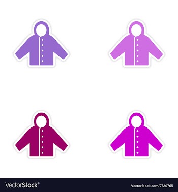 Assembly realistic sticker design on paper vector image