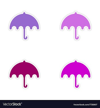 Assembly realistic sticker design on paper vector image