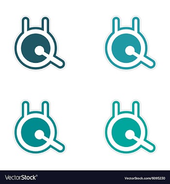 Assembly Sticker Chinese gongs vector image