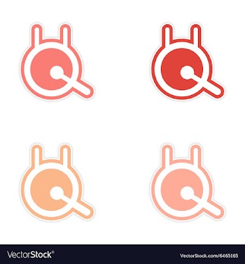 Assembly Sticker Chinese gongs vector image
