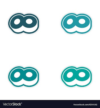 Assembly sticker Sushi roll on a bright white vector image