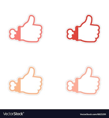 Assembly sticker Zombie bloody hand on white vector image