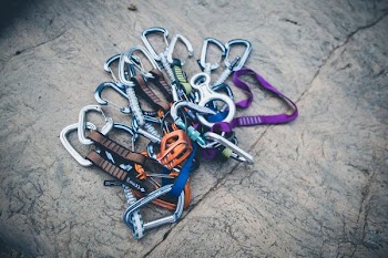 assorted carabiners