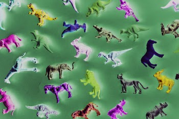 Assorted-color Animal Toy Lot