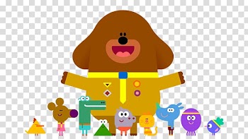 Assorted-color animals emoticons, Duggee and Friends transparent background PNG clipart