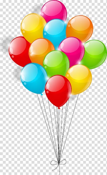 Assorted-color balloon arrangement, Toy balloon , colorful balloons transparent background PNG clipart