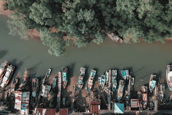 Assorted-color Boats