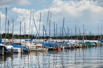 Assorted-color Boats on Body of Water