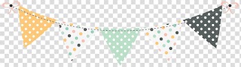 Assorted-color buntings , Bunting Banner Paper Pastel , others transparent background PNG clipart