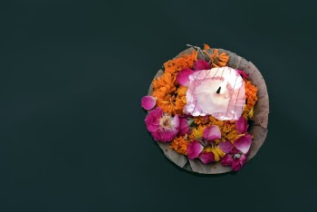 Assorted-color Flowers Centerpiece