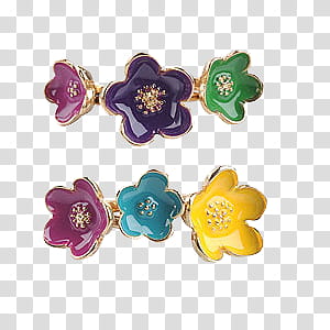 Assorted-color flowers illustration transparent background PNG clipart