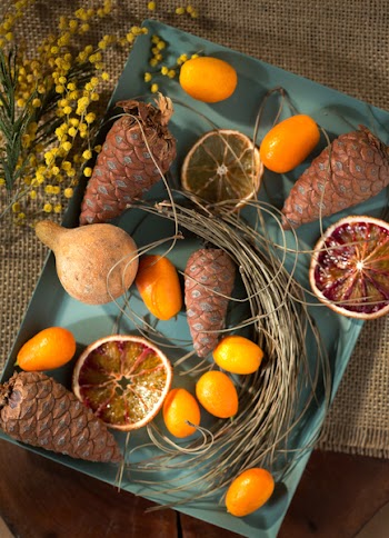 Assorted-color Fruits on Green Tray