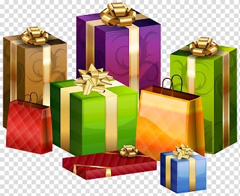 Assorted-color gift boxes illustration, Gift wrapping , Wrapped Gifts transparent background PNG clipart