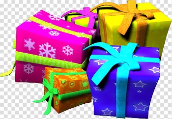 Assorted-color giftboxes illustration, Make Happy Birthday Cakes Cupcake Wedding cake, Birthday Gift Boxes transparent background PNG clipart